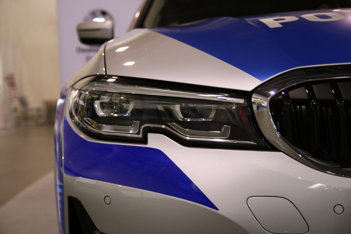 Policyjne oznakowane BMW serii 3