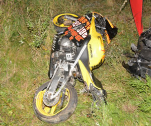 Po pijaku potrącił śmiertelnie motocyklistę w Wietlinie [ZDJĘCIA]