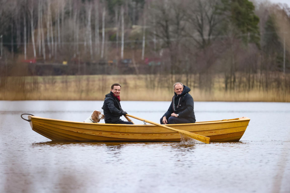 Premier Tusk w Szwecji
