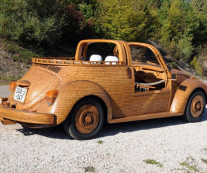 Drewniany Volkswagen Garbus