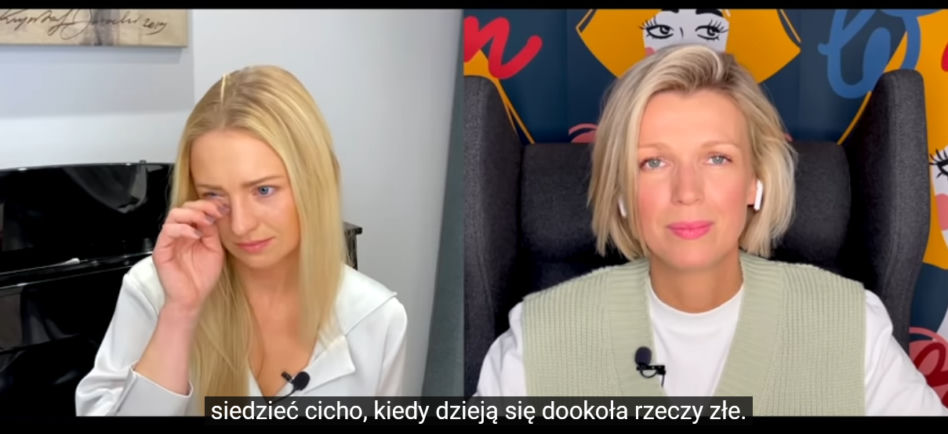 Basia tłumaczyła się ze swoich słów