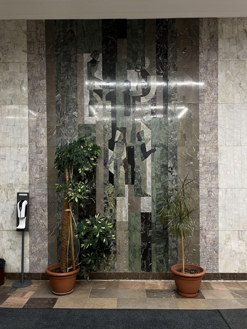 Zabytkowe mozaiki z Foksal 10