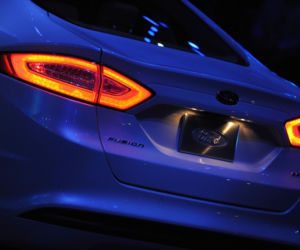 Ford Mondeo na salonie samochodowym w Detroit