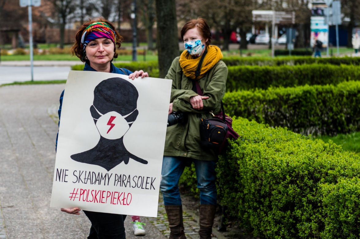 Strajk kobiet w Trójmieście. Awantura w centrum Gdańska