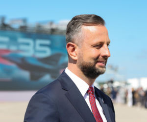 Żona Kosiniaka-Kamysza została matką chrzestną F-35