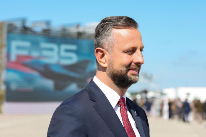 Żona Kosiniaka-Kamysza została matką chrzestną F-35