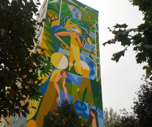 Ekologiczny mural w Bydgoszczy