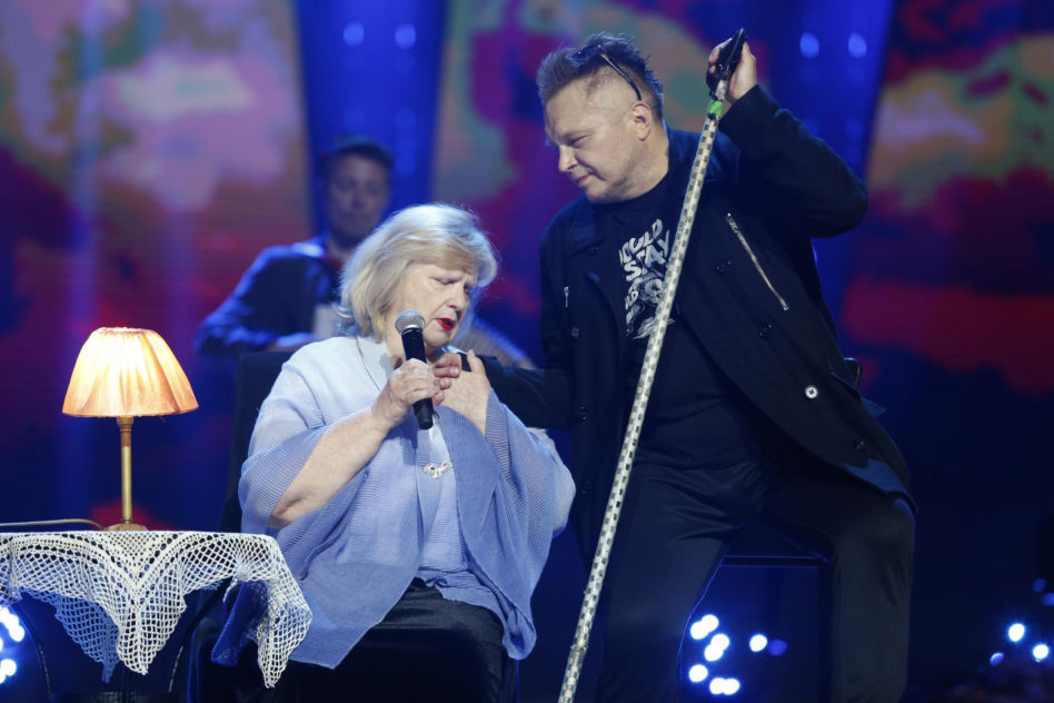Stanisława Celińska zaśpiewała własną wersję "Warszawy" T.Love. Tak zmarłą artystkę pożegnał Muniek Staszczyk
