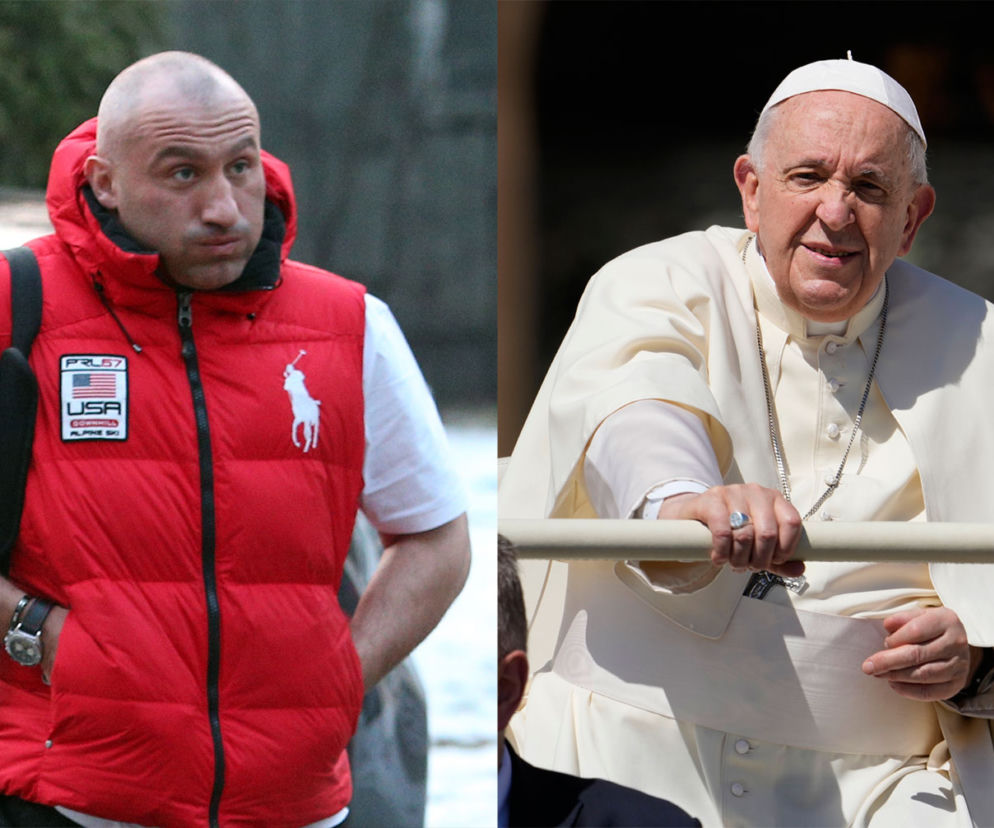Marcin Najman, papież Franciszek