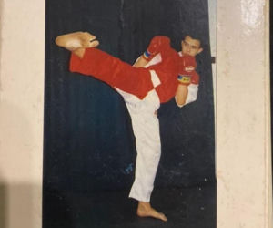 Marcin Różalski w młodości