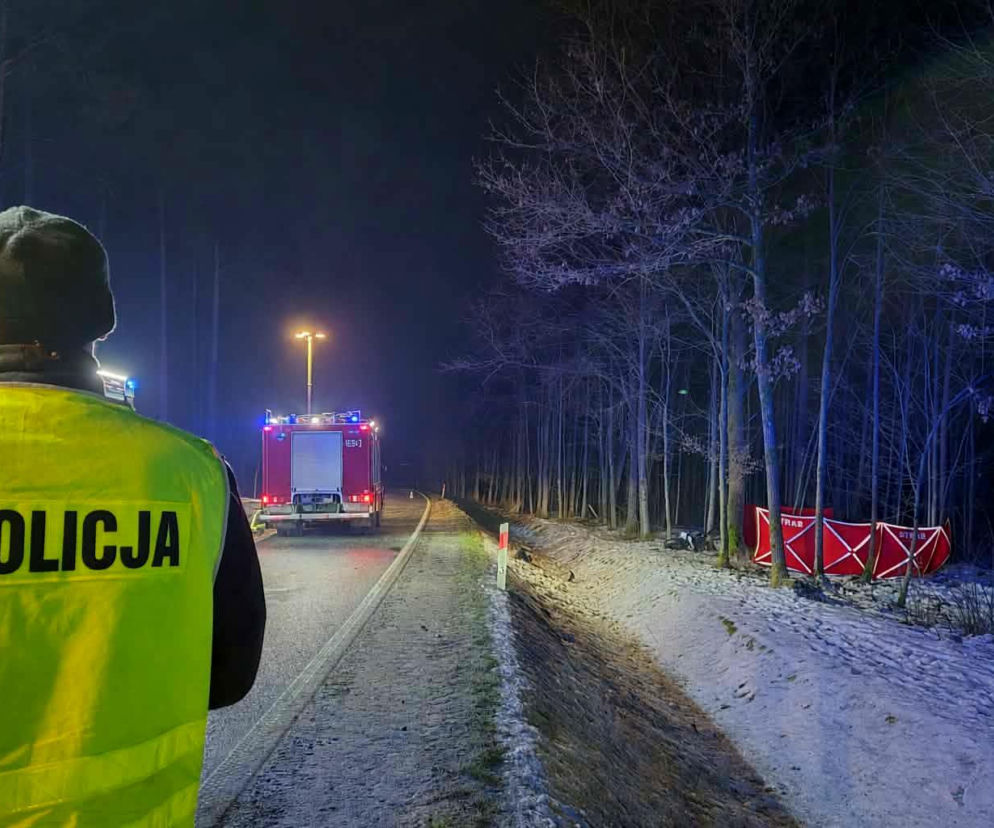 Tragiczny wypadek motocyklisty pod Iławą