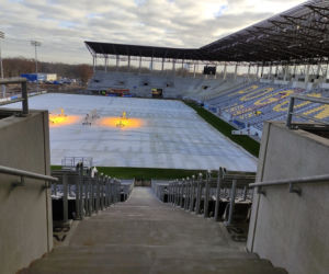 Stadion Pogoni Szczecin czeka na przyjęcie kibiców