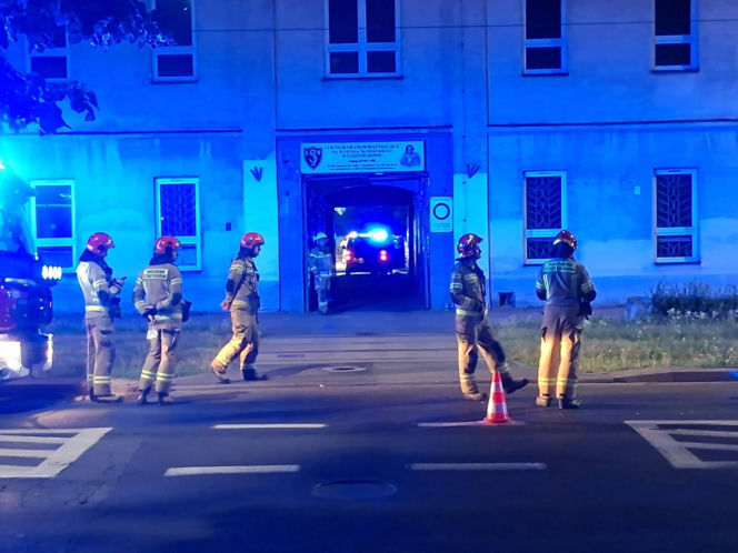 Zawalenie się budynku liceum w Częstochowie