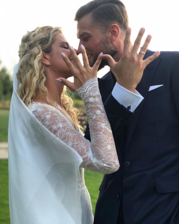 Zofia Zborowska i Andrzej Wrona wzięli ślub