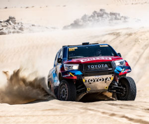 Kuba Przygoński i Toyota Hilux 