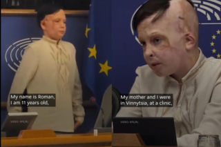 11-latek z Ukrainy doprowadził do łez tłumaczkę PE. Jego doświadczenia wojny łamią serce [WIDEO]