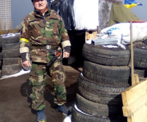Ukraina. Wołodymyr Petraniuk walczy w Kijowie