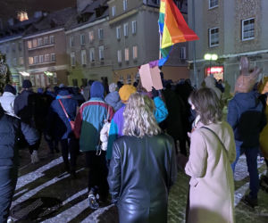Strajk kobiet w Olsztynie (28.01.2021)