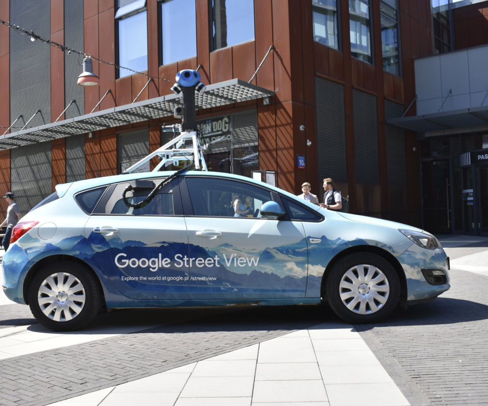 Tak wygląda samochód Google StreetView