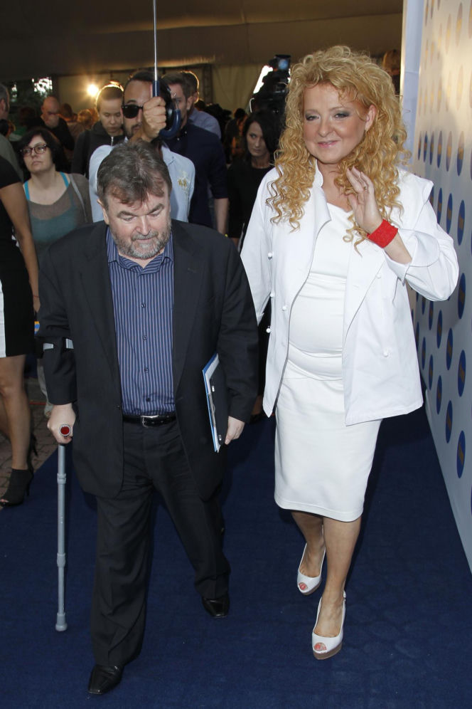 Edward Miszczak i Magda Gessler