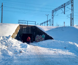Tunel grozy w Białymstoku