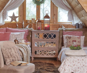 Sypialnia w świątecznej odsłonie