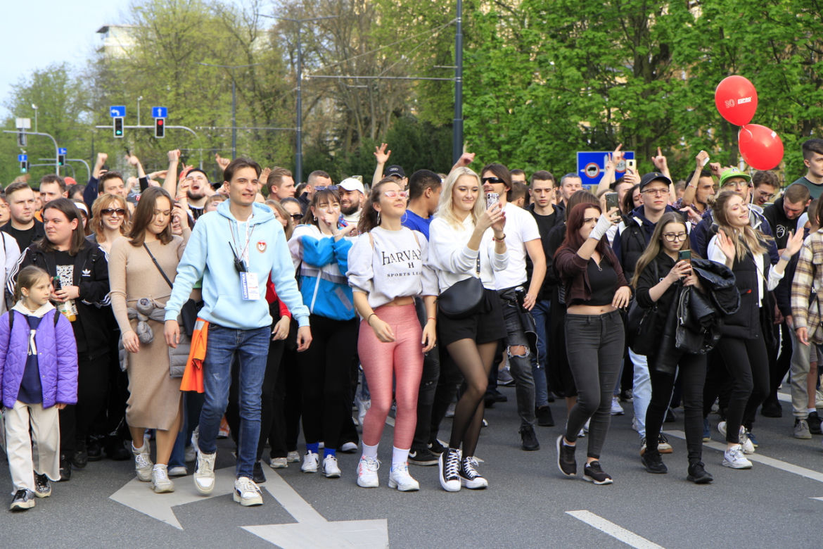 Korowód studencki 2023 w Lublinie