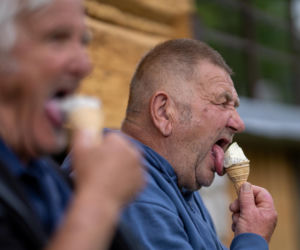 Gienek i Jastrząb zobaczyli góry