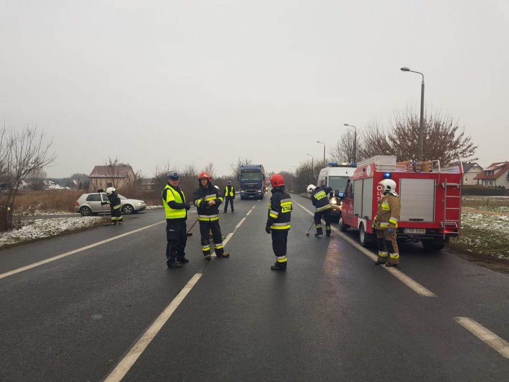 Wypadek w Brzozówce - policja przekazała ustalenia