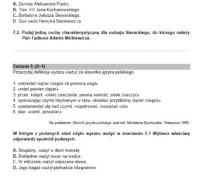 egzamin ósmoklasisty 2021