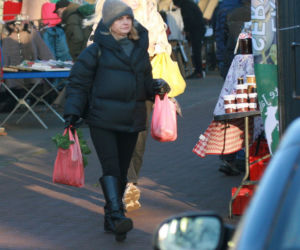 Małgorzata Tusk na przedświątecznych zakupach