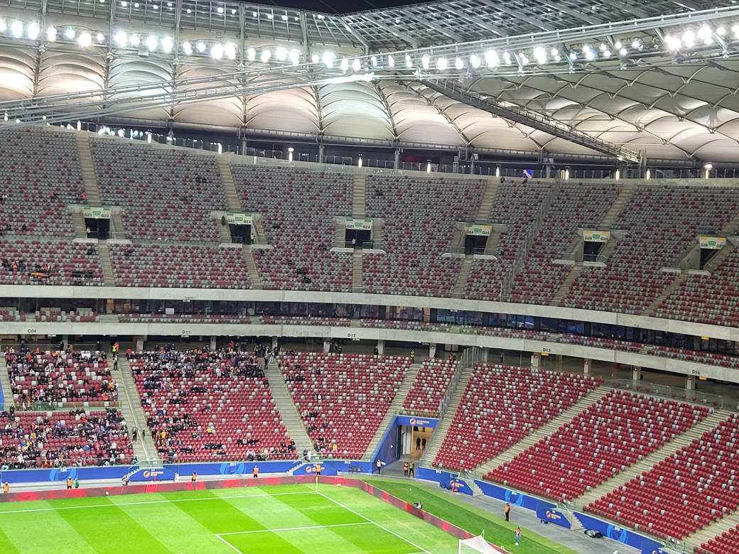 Okropne pustki na PGE Narodowym - Jagiellonia - Wisła