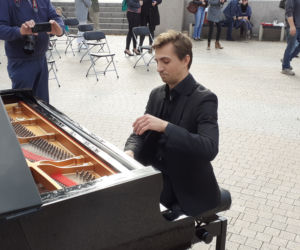 Plener malarski w iławskiej Galerii Jazzowej