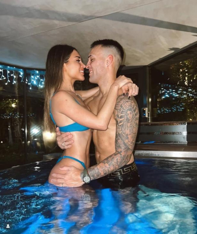 Agustina Gandolfo i Lautaro Martinez