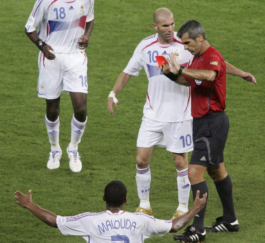 zidane materazzi