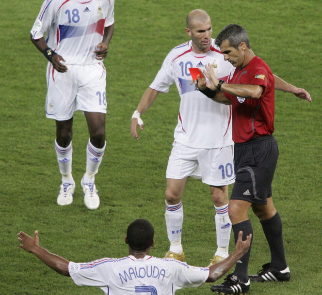 zidane materazzi
