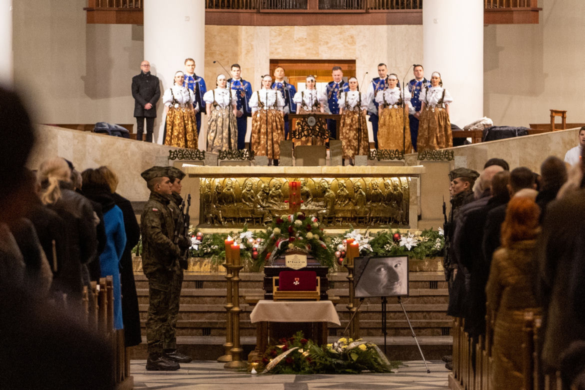 Pogrzeb senatora Marka Plury