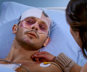 Barwy szczęścia, odc. 2087. Franek (Mateusz Banasiuk), Regina (Kamila Kamińska)