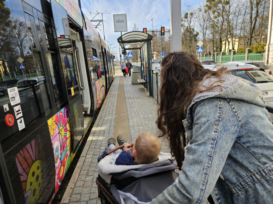 Wiosenno-letni tramwaj MZK w Toruniu