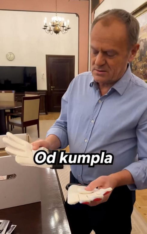 Tu rządzi dziadek Tusk