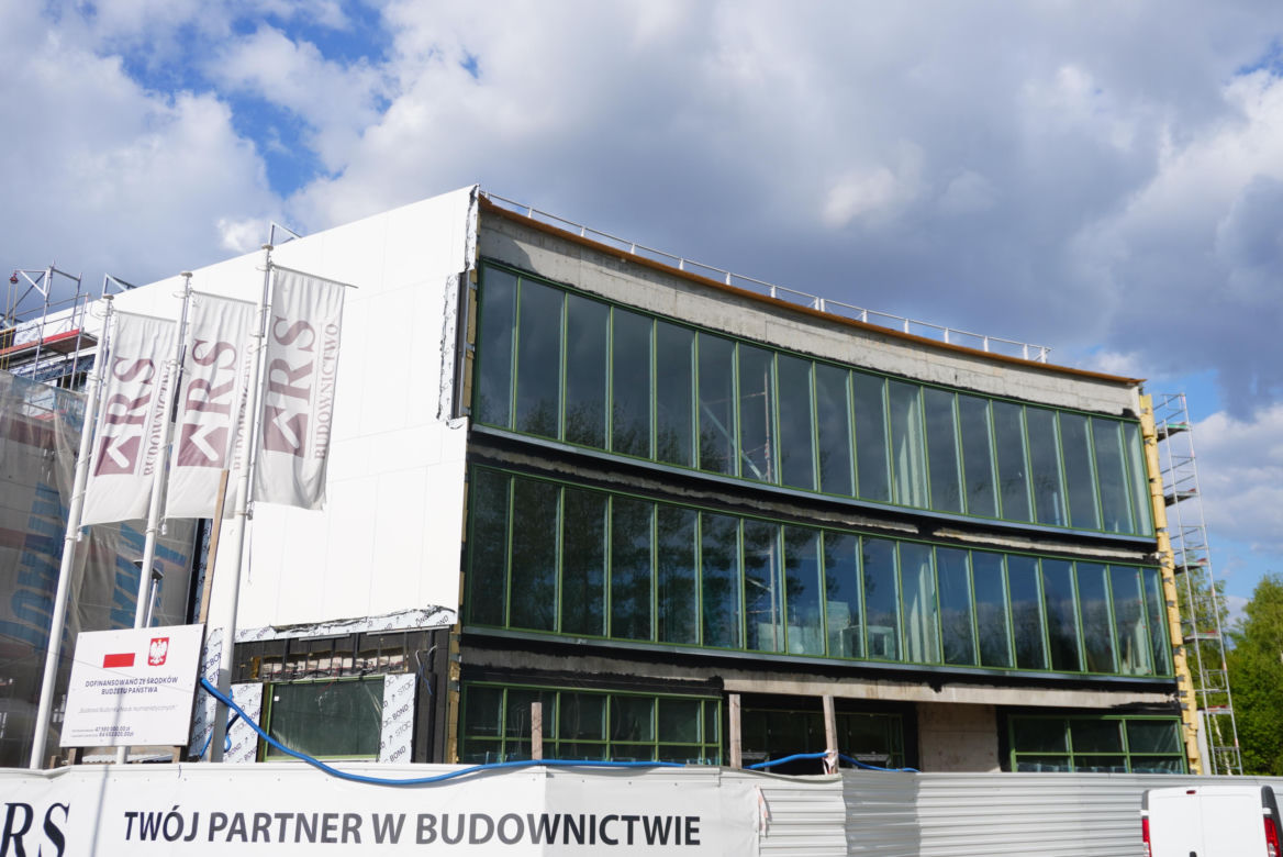 Nowa siedziba na kampusie Uniwersytetu w Białymstoku w budowie