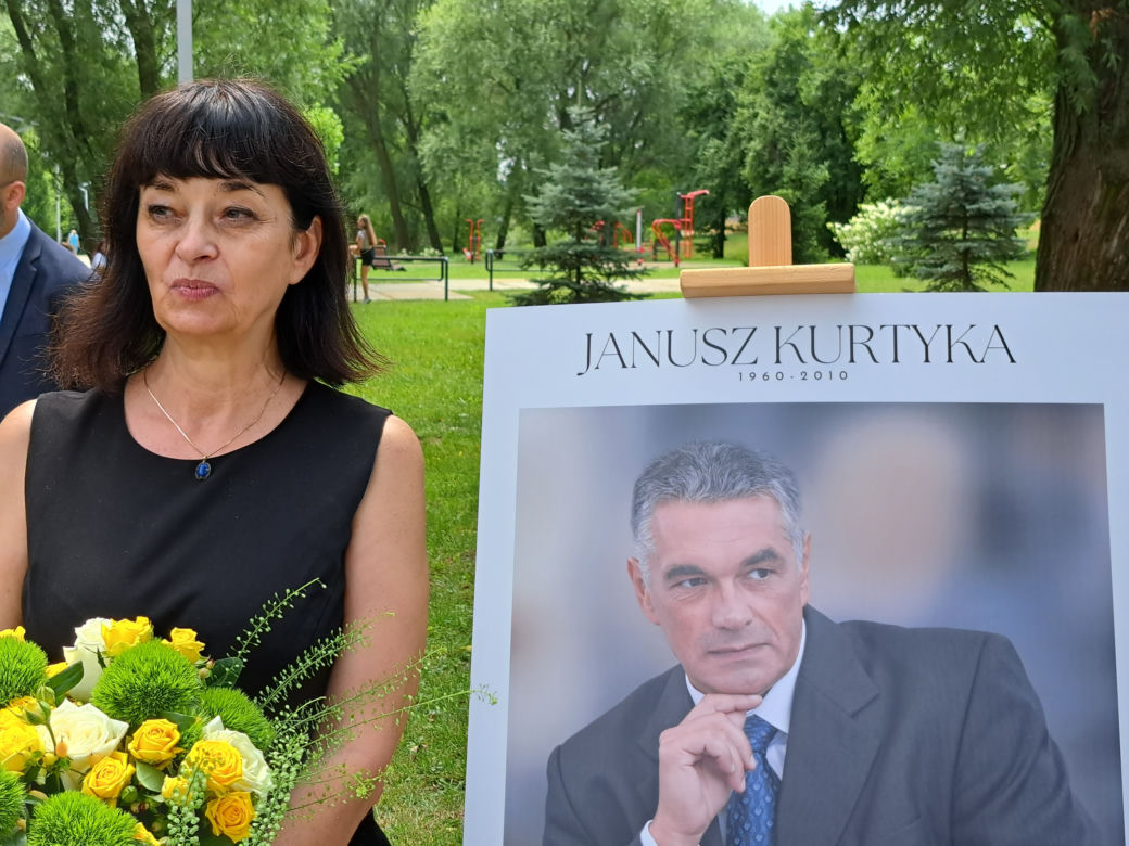 Skwer im. Janusza Kurtyki w Tarnowie - nadanie imienia