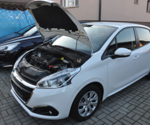 Odzyskany Peugeot 208