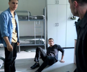 M jak miłość odc. 1898. Mateusz (Rafał Kowalski), Tomek Kubicki (Chris Cugowski), Janek Winiar (Jakub Sirko)