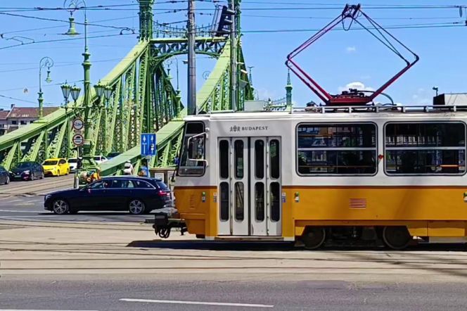 Budapeszt z okien tramwaju