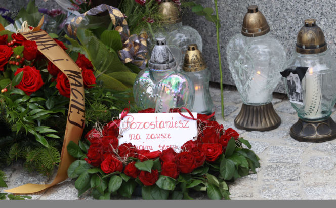 Kora nie przyjechała na pogrzeb męża