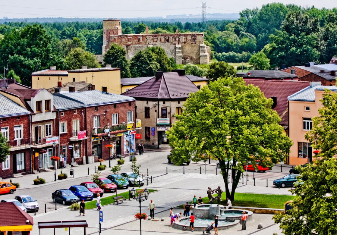 6. Siewierz - 3551 ha lasów 