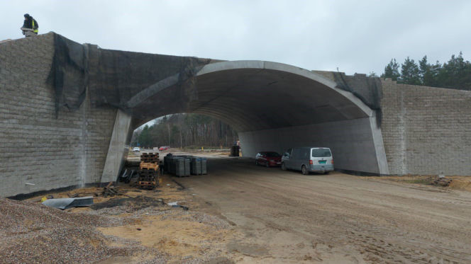 Postępy na budowie A2 Siedlce - Biała Podlaska