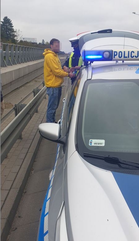 Pijany pędził S8. Zatrzymał go mieszkaniec Warszawy 