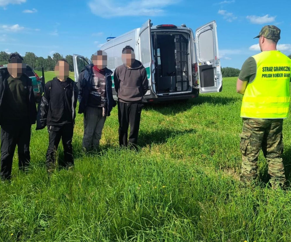 Nielegalnie dostali się do Polski. Migranci z trzech krajów zatrzymani przy granicy